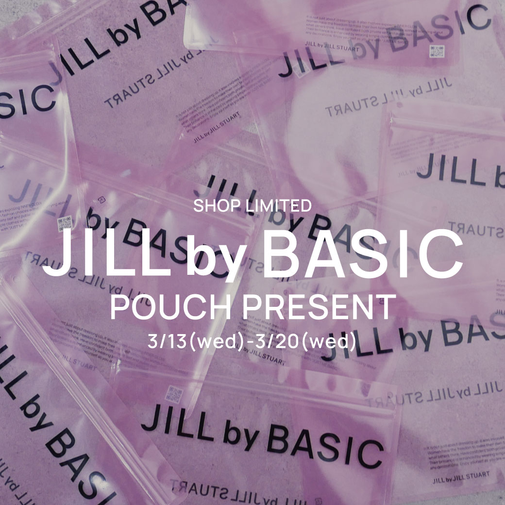 《SHOP LIMITED》JILL by BASIC POUCH PRESENT