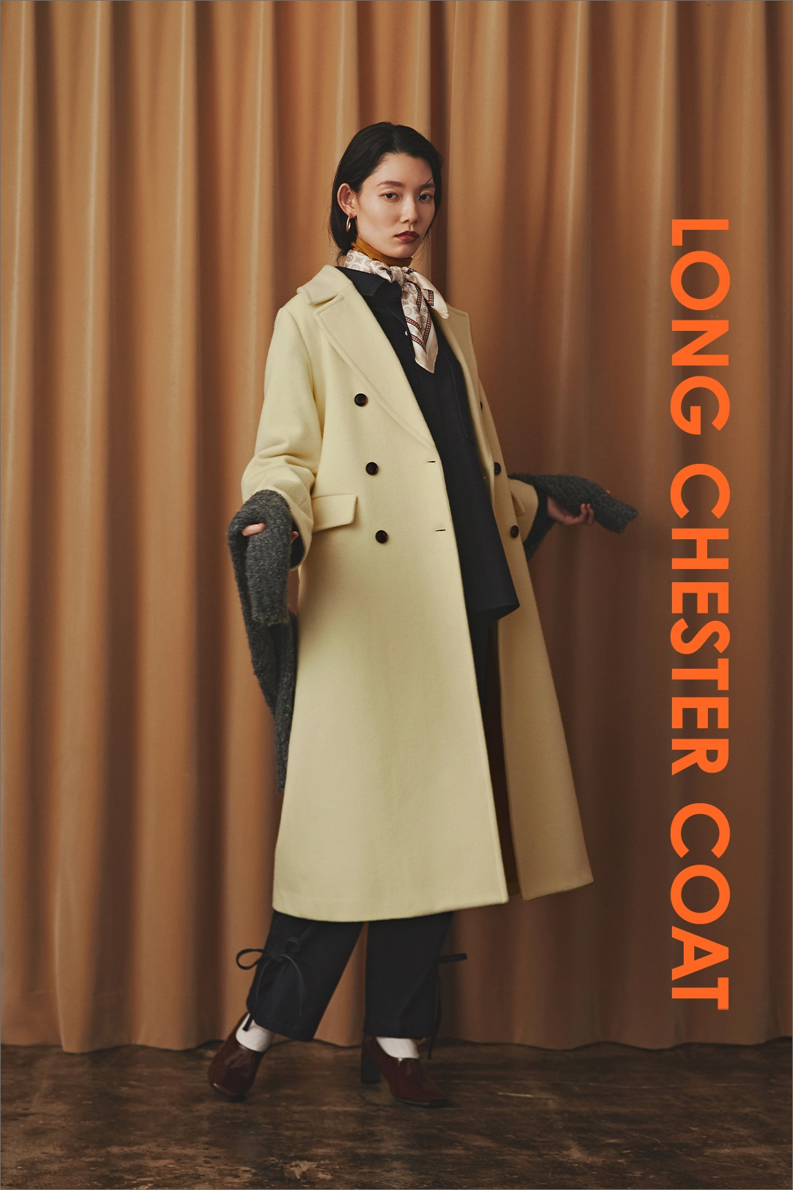 LONG CHESTER COAT