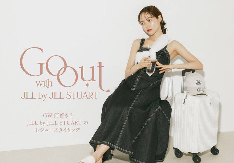 go out with JILL by JILL STUART