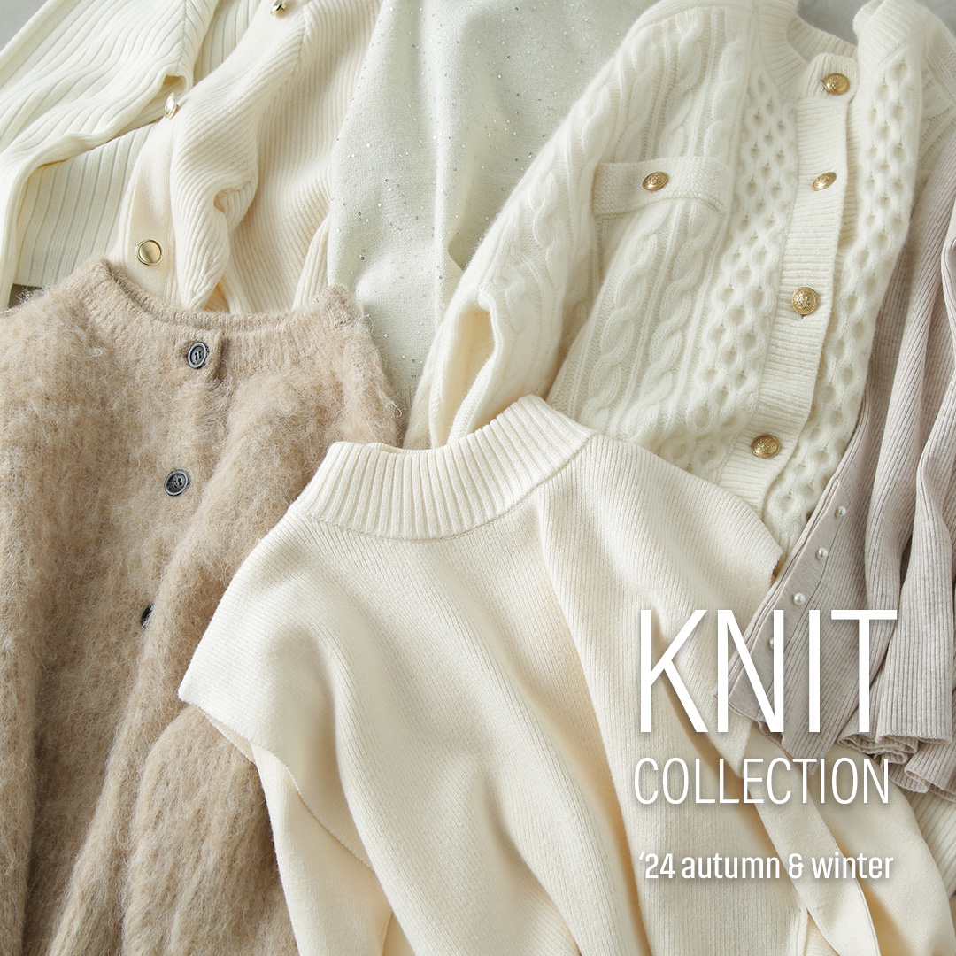 KNIT COLLECTION 2024 autumn & winter